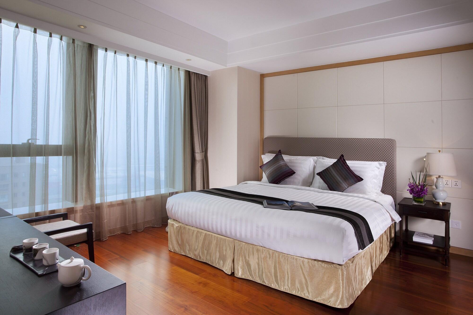 דירות סוג'ואו Ascott Midtown Suzhou מראה חיצוני תמונה