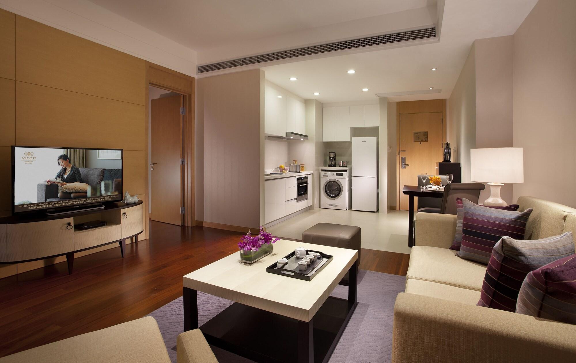 דירות סוג'ואו Ascott Midtown Suzhou מראה חיצוני תמונה